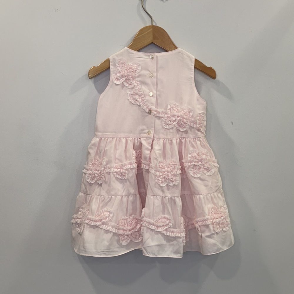 Sarah Louise England Floral Ruffle Dress 3T - Picture 6 of 7